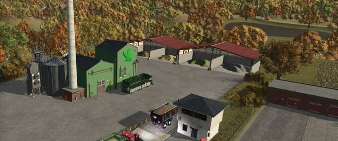 Factories Pellet Production Factory - UCDV Farming Simulator mod