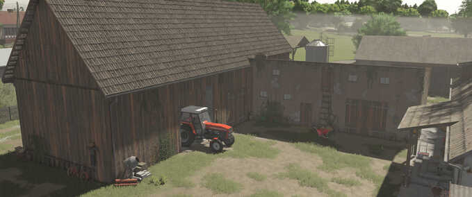 Barn with Cowshed Mod Image