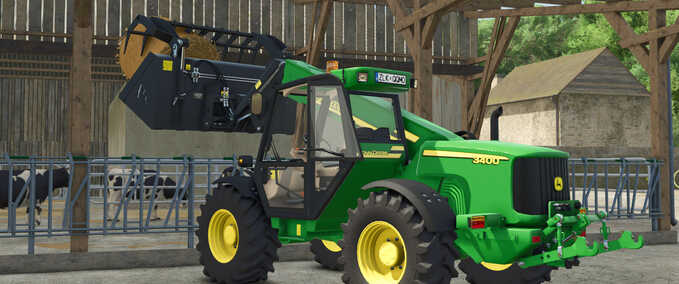 Telehandler John Deere 3400 Pack Farming Simulator mod