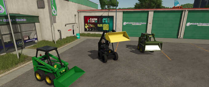 Other Vehicles JD 90 Skid Steer Loader Farming Simulator mod
