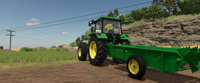 John Deere 34 Forage Harvester Trailer Mod Image