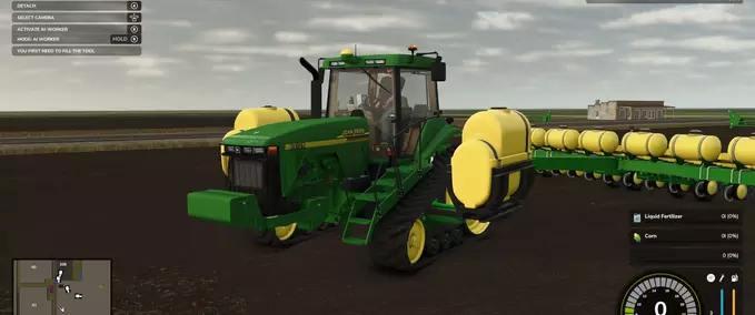 Other manufactors John Deere 8410T with Saddle Tanks Farming Simulator mod