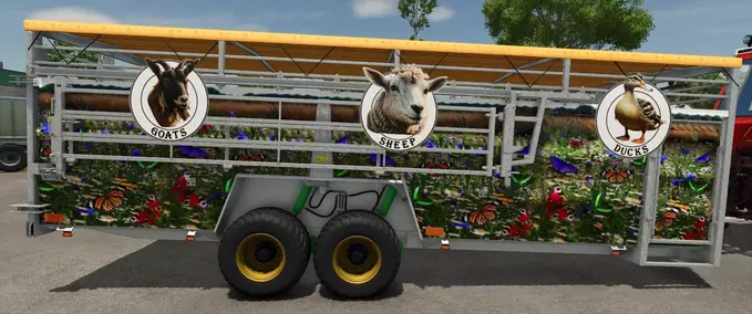 Joskin Betimax RDS 8000 Animal Trailer Edit Mod Image