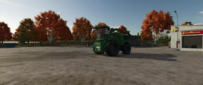 Krone John Deere 9000 Series Multicolor Farming Simulator mod