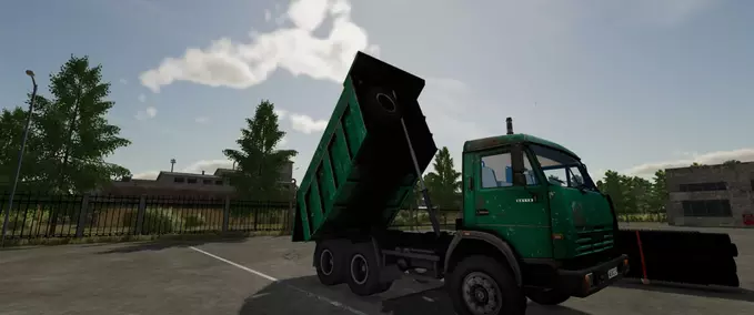 Trucks KamAZ 65115 Farming Simulator mod