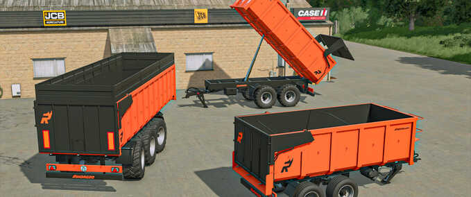 Rinoagro Tipping Trailer Pack Mod Image