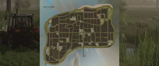Maps Rottumer Island Farming Simulator mod