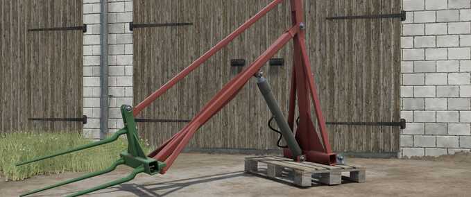 Other Implements Back Lifter with Bale Spike Farming Simulator mod