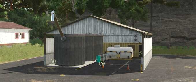 Factories Fertilizer Plant Farming Simulator mod