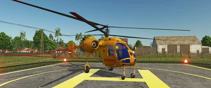 KA26 Helicopter Fertilizer Sprayer Mod Image