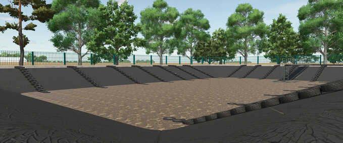 Silos Manure Lagoon Farming Simulator mod