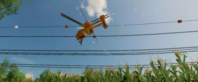 KA26 Helicopter Fertilizer Sprayer Mod Image
