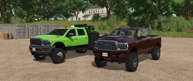 Trucks 2024 Ram 3500 Farming Simulator mod