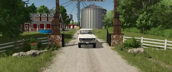Decoration Ranch Gate Farming Simulator mod