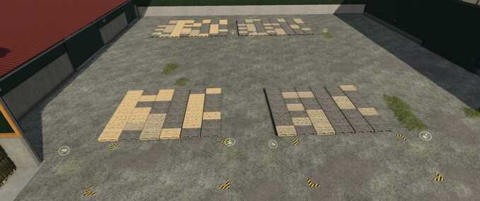 Placeable Objects Bale Storage Pack Farming Simulator mod