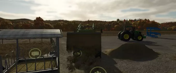 Claas John Deere 6M Farming Simulator mod