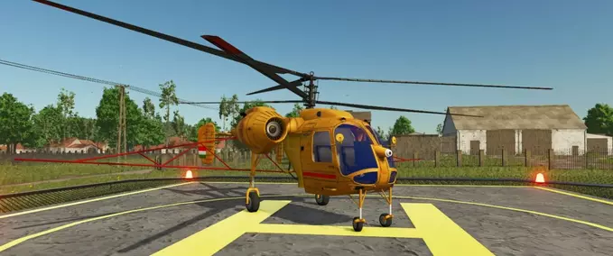 KA26 Helicopter Fertilizer Sprayer Mod Image