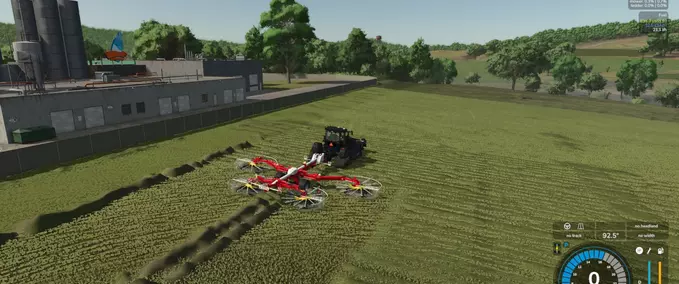 Tedders Windrower Tedders Farming Simulator mod