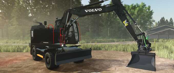 Volvo EWR150E Black Edition Mod Image