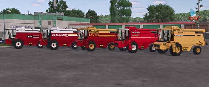 Other manufactors Fiat / New Holland / Laverda Combine Pack Farming Simulator mod
