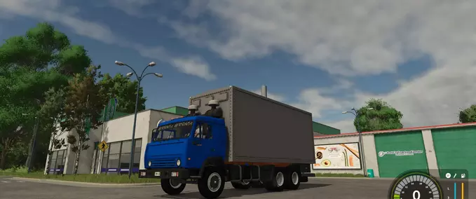 Trucks KamAZ 53212 Farming Simulator mod