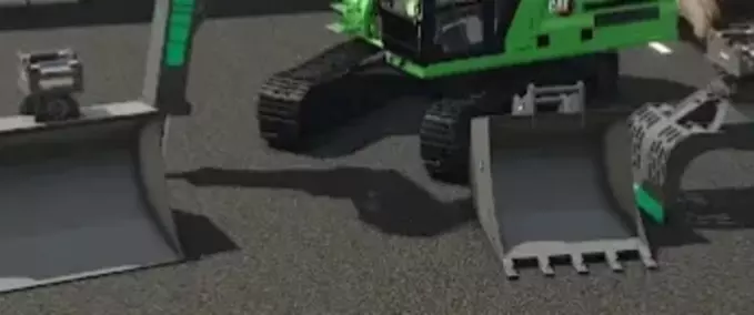 Egli Shovel with OilQuick Tiltrotator Mod Image