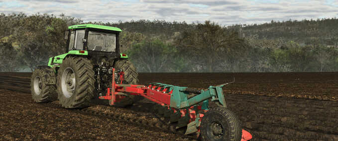 Ploughs Kverneland BE 6(F) Farming Simulator mod