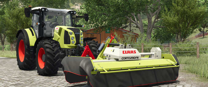Mower CLAAS CORTO 290 FN Farming Simulator mod