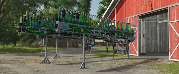 Liquid Manure Bomech Slurry Distributor Pack with Real Section Control Farming Simulator mod