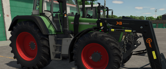 Prefab Two front loading consoles Farming Simulator mod