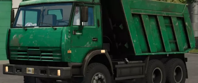 KamAZ 65115 Green Mod Image