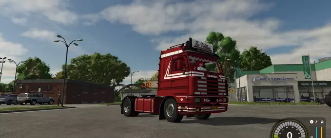 Trucks Scania 143m Farming Simulator mod