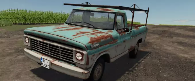 Cars 1967 Rusty Ford Truck Farming Simulator mod