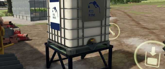 Placeable Objects Homemade Fuel Tank Farming Simulator mod