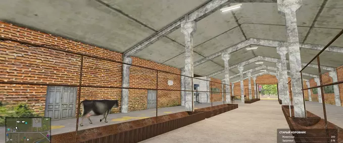Animal Pens Old Barn for Cows Farming Simulator mod
