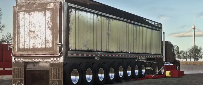 Lizard Superior End Dump Trailer Pack Mod Image