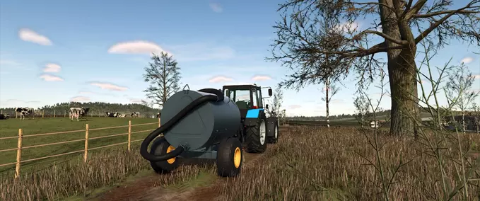Liquid Manure ZJV-F-3.0 Liquid Transport Tank Farming Simulator mod