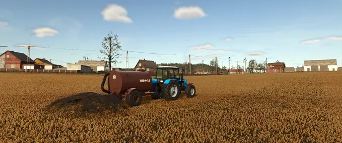 Liquid Manure ZJV-F-3.2 Liquid Tank & Slurry Spreader Farming Simulator mod