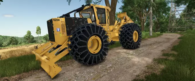 Forestry TigerCat 630H Series Skidder Farming Simulator mod
