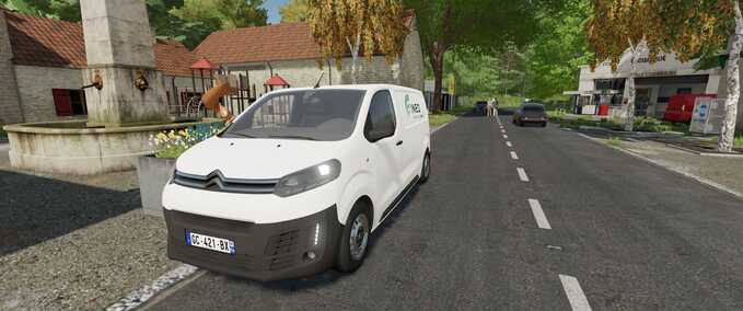 Cars Citroën Jumpy - "Inéo" by Equans Farming Simulator mod