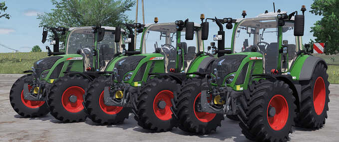 Tractors Fendt 500 Vario Series Farming Simulator mod