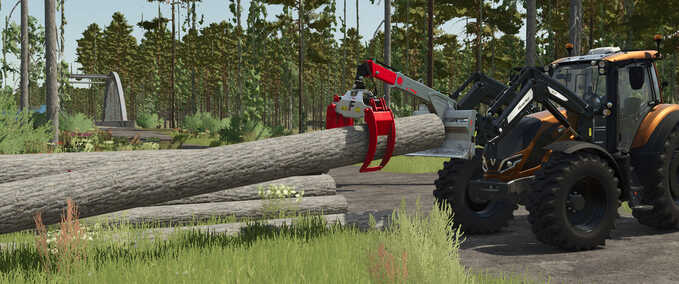Forestry Fliegl Long Neck Combi Plus Farming Simulator mod