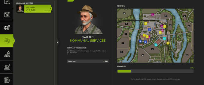 Gameplay Municipal Services Farming Simulator mod