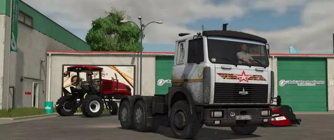 Trucks MAZ 6422 Farming Simulator mod