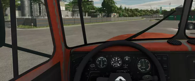 Trucks Ural 4320 and Trailer Farming Simulator mod