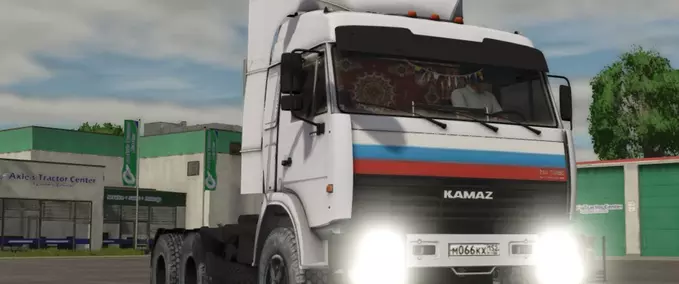 fifth wheel KamAZ 54115 Farming Simulator mod