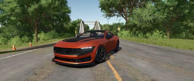 2024 Ford Mustang Dark Horse Mod Image