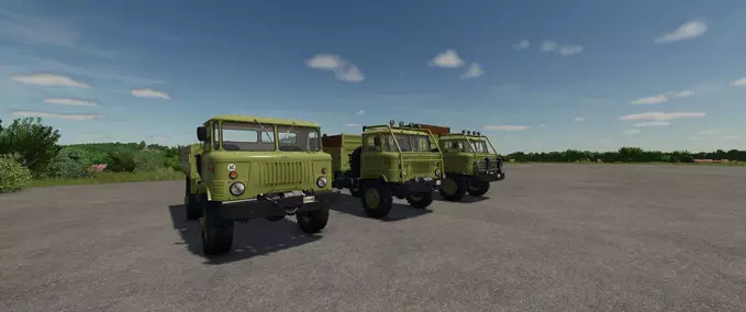 GAZ 66 Pack Mod Image