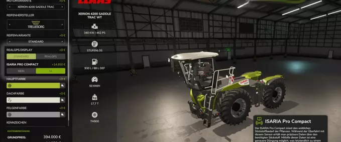 Mod Packs CLAAS Saddle Trac 4200 Pack by WobbyTec Farming Simulator mod