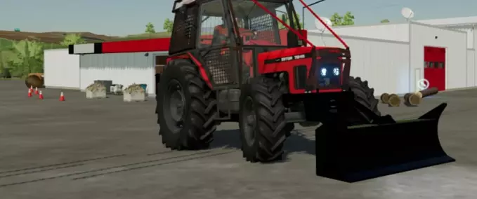 Tractors Zetor 7745 UKT New Trebon Farming Simulator mod